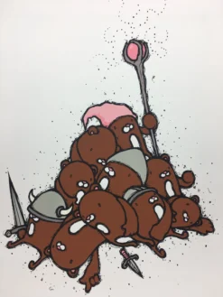 Weak Nerds - 2006 Mike Budai Poster Art Print AP Art Prints