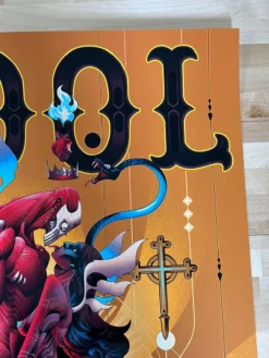 Tool - 2014 Alex Arizmindi Poster Mexico City Palacio De Los Deportes