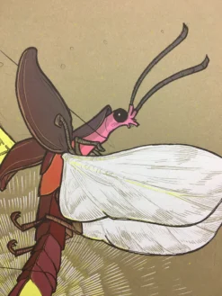 Gig Posters Andrew Bird - 2009 Jay Ryan Poster New York City, NY Radio City Music Hall