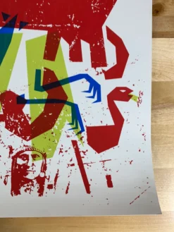 Ames Brothers Gig Posters Pearl Jam - 2005 Ames Design Poster (Damaged) Edmonton, AB, CAN Rexall Place