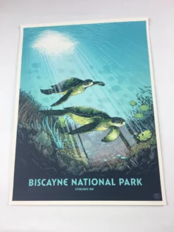 Biscayne National Park - 2016 Justin Santora Poster Art Print Art Prints