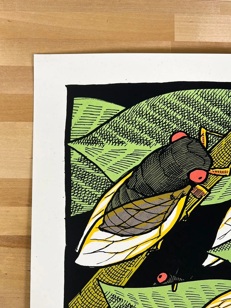 Art Prints Brood X - 2021 Jay Ryan Poster Art Print 2nd Ed