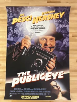 Sold Out Posters The Public Eye - 1992 Video Promo Movie Poster Original Vintage Movie/TV Posters