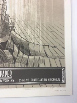 Spektral Quartet & Julia Holter Tour- 2015 Justin Santora Poster