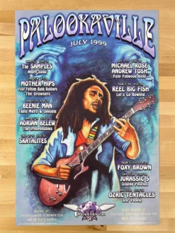 The Artworks MHP 70 July - 1999 Poster Palookaville Santa Cruz, CA 1st