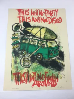 Life During Wartime - 2012 Dan Grzeca Poster Art Print