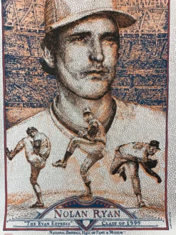 Nolan Ryan - 2015 David Welker Poster FugScreens Studios Variant