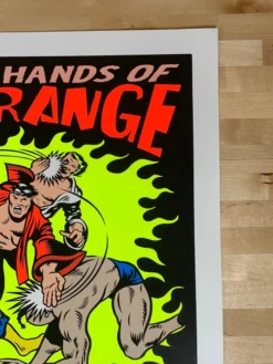 TAZ Deadly Hands Of Dr. Strange - 1994 T.A.Z. Poster Boston, MA 1st Ed Gig Posters