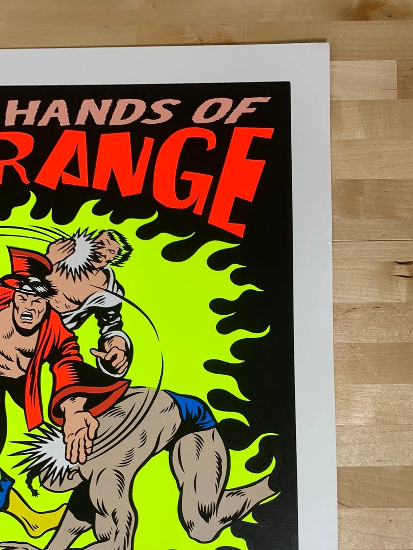 TAZ Deadly Hands Of Dr. Strange - 1994 T.A.Z. Poster Boston, MA 1st Ed Gig Posters