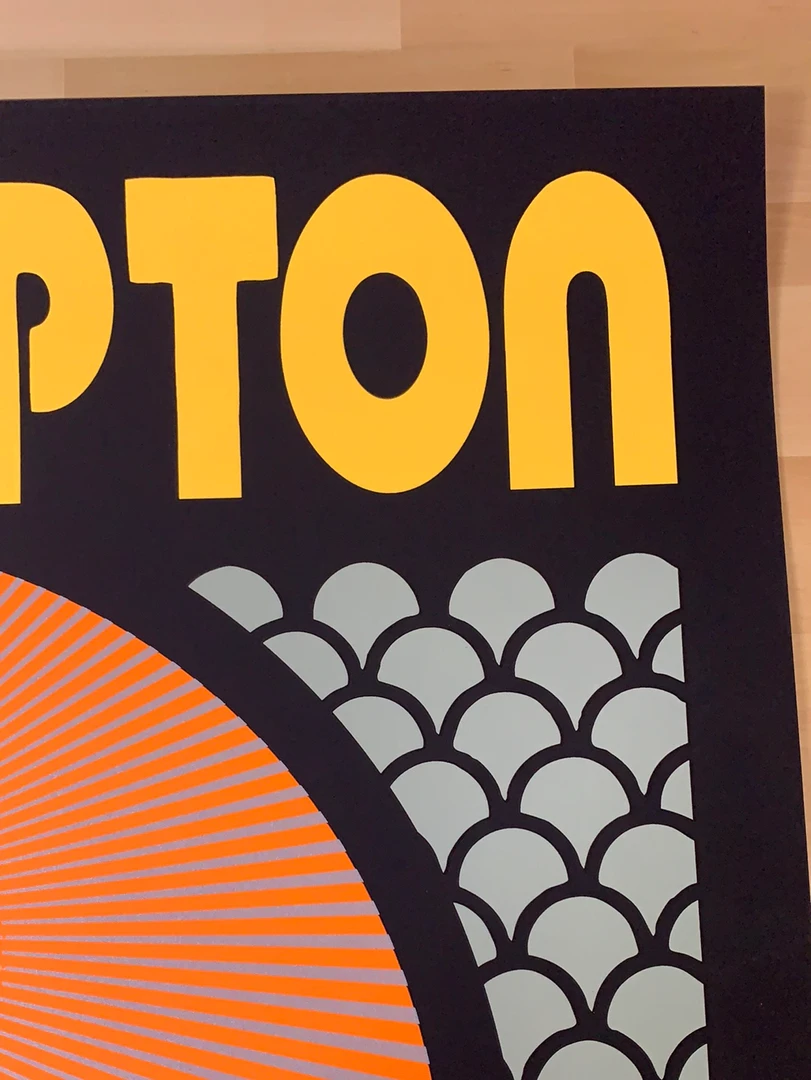 Eric Clapton - 2019 Scrojo Poster USA Tour Vegas, Phoenix, San Fran Gig Posters