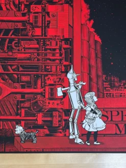 The White Stripes - 2021 Rob Jones Poster Greatest Hits Red/Black Jack White