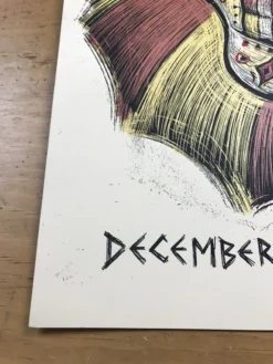 The Arcs - 2015 Dan Grzeca Poster Chicago, IL Vic Theatre