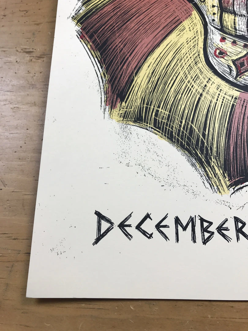 The Arcs - 2015 Dan Grzeca Poster Chicago, IL Vic Theatre