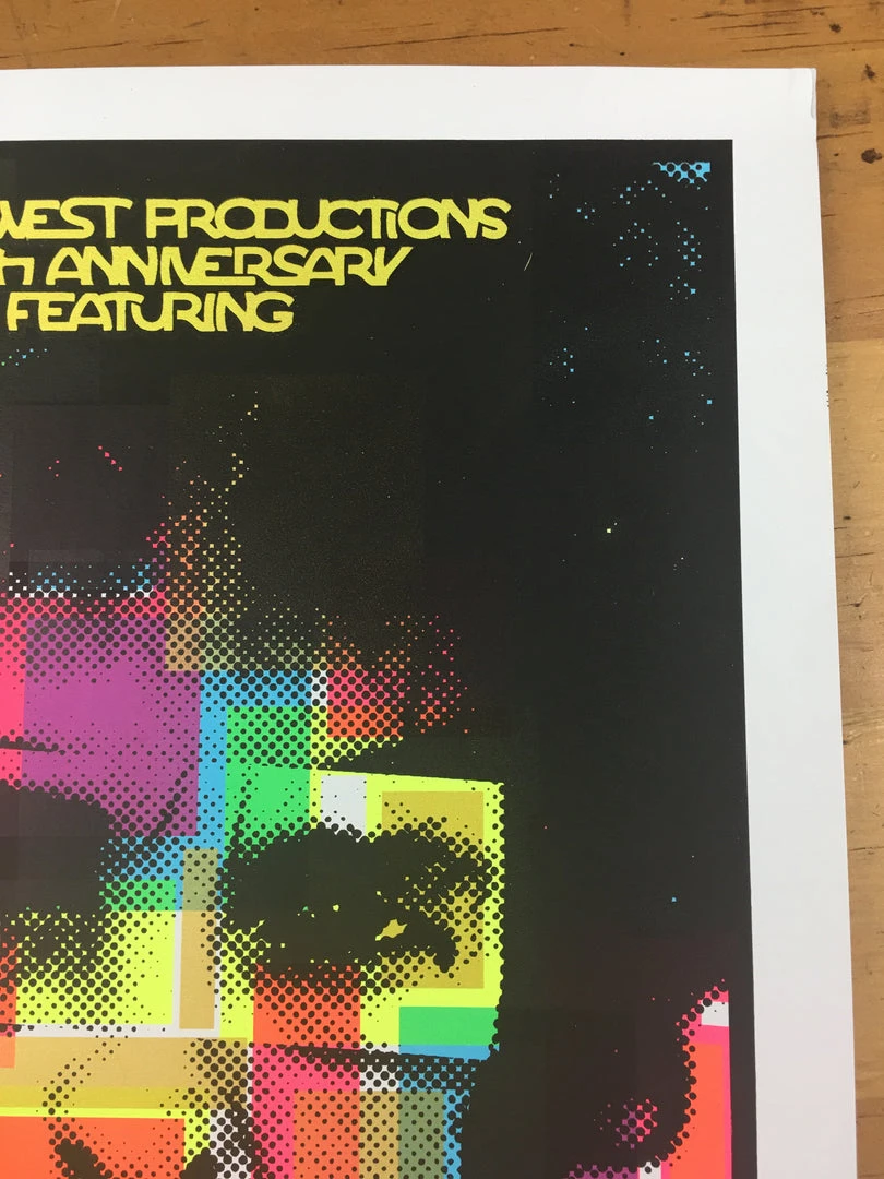 Bob Dylan - 2009 Mike Martin Poster Columbus, OH Lifestyle Communities Pav.