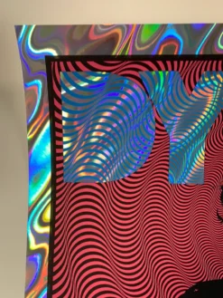 Bob Dylan - 2020 Carl Glover Poster Art Print Lava FOIL