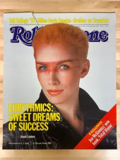 Sold Out Posters Annie Lennox - 1983 Rolling Stone Poster Original Vintage Gig Posters