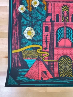 Billy Strings - 2021 Status Serigraph Poster Mobile, AL 4/9