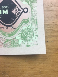 Arcade Fire - 2005 Burlesque Of North America Poster Multiple Venue Gig Posters