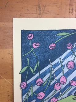 The Thing - 2010 Jay Ryan Poster Smoked Meat & BBQ Tour