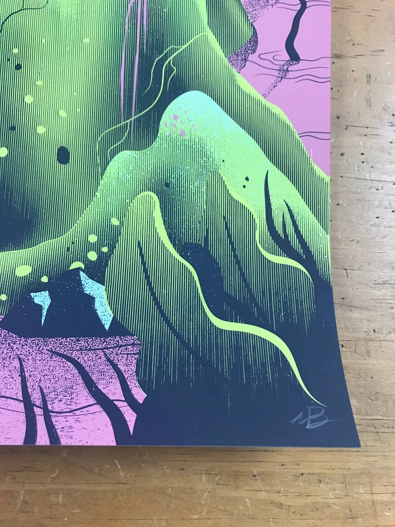 Phish - 2017 Delicious Design League Poster Chicago, IL Northerly Island