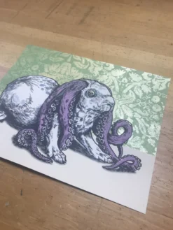 Phineas X Jones Buntacles - 2011 Phineas Jones Poster Art Print Bunny