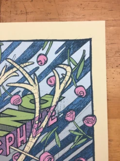 The Thing - 2010 Jay Ryan Poster Smoked Meat & BBQ Tour