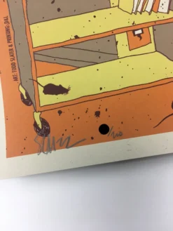 They Might Be Giants - 2008 Todd Slater Poster Houston, TX Meridan