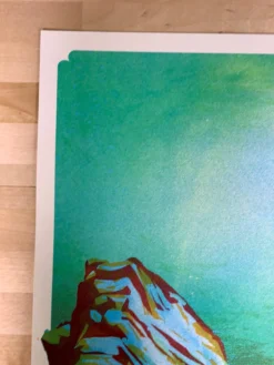 Phish - 2009 Wes Winship 7/31 Poster Morrison, CO Red Rocks Colorado