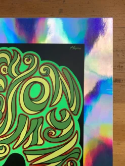 Foil Posters Snoop Dogg - 2012 Justin Hampton Poster Seattle Showbox FOIL