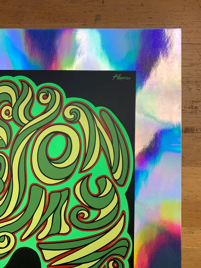 Foil Posters Snoop Dogg - 2012 Justin Hampton Poster Seattle Showbox FOIL