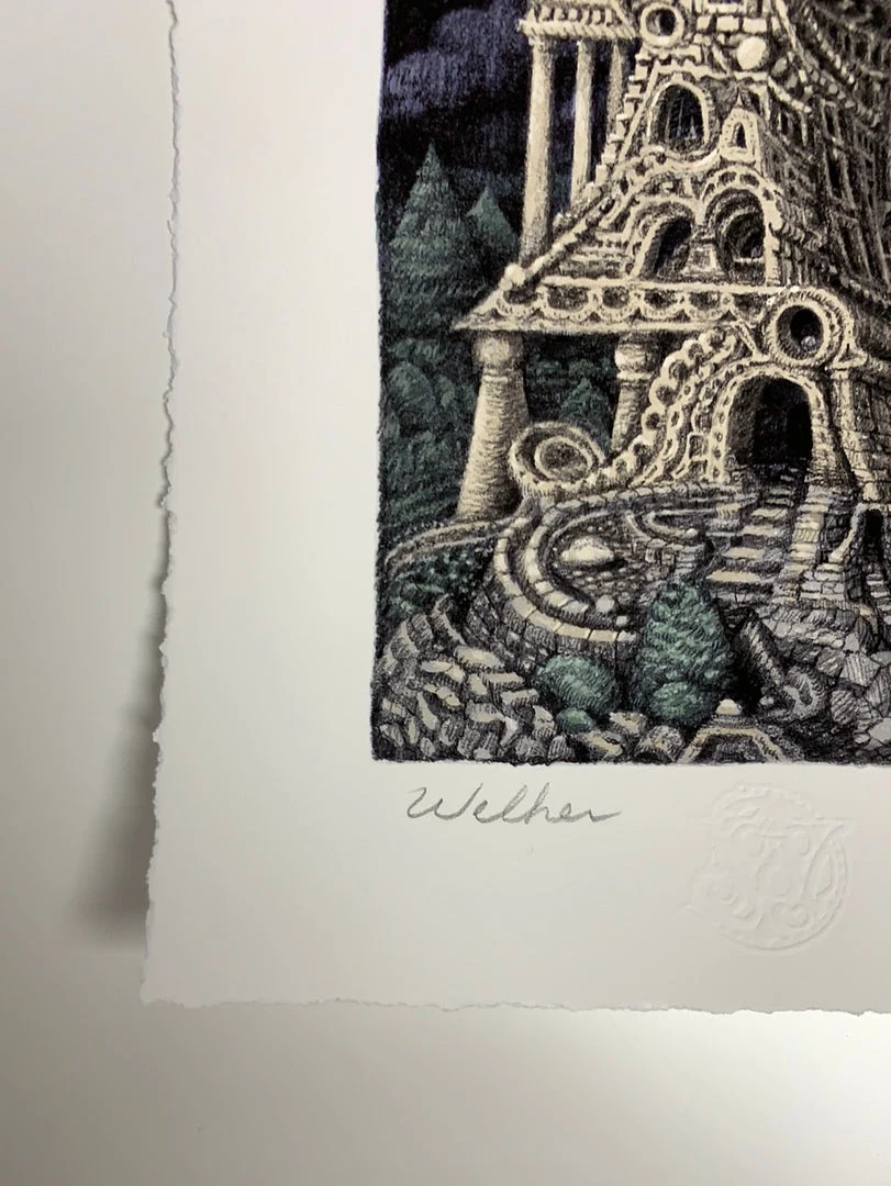 Art Prints The Portal House - 2021 David Welker Poster, Art Print