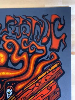 Widespread Panic - 2010 Jeff Wood Poster Red Rocks Morrison, CO Colorado