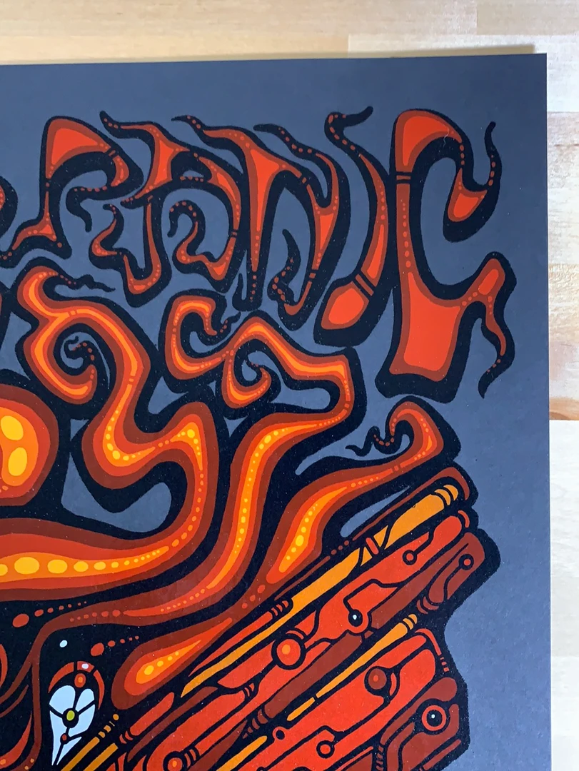 Widespread Panic - 2010 Jeff Wood Poster Red Rocks Morrison, CO Colorado