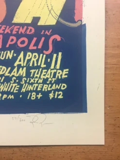 Gig Posters Dosh - 2010 Jay Ryan Poster Minneapolis, MN