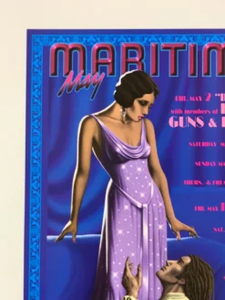 Gig Posters MHP 30 Merle Haggard, Run DMC - 1997 Jim Phillips Poster Maritime Hall San Fran