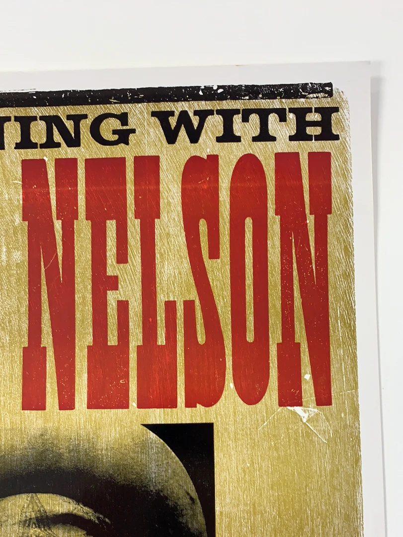 Willie Nelson - 2006 Hatch Show Print 2/12 Poster El Paso, Texas Abraham Chavez