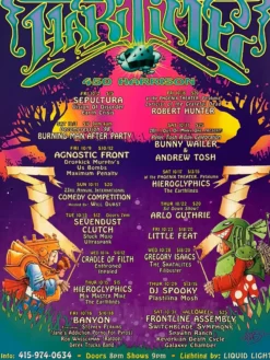 Gig Posters MHP 52 Maritime Hall - 1998 Lamb Poster October San Fran 1st