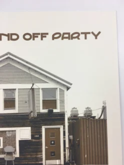 SXSW Send Off Party - 2013 Dan MacAdam Crosshair Poster Chicago, IL The Hideout