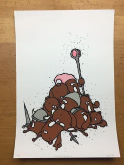 Weak Nerds - 2006 Mike Budai Poster Art Print AP Art Prints