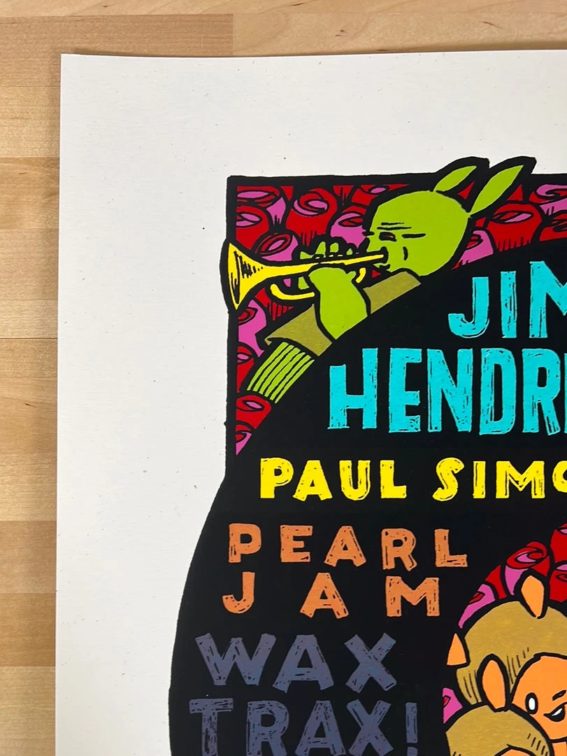 Art Prints The Coda Collection - 2021 Jay Ryan Poster Pearl Jam, Billy Strings, Hendrix