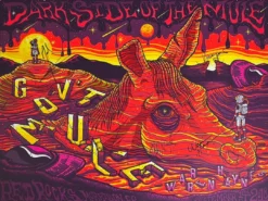 Colorado Gov't Mule - 2018 Jim Mazza Poster Red Rocks Morrison, CO Autographed