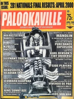 The Artworks MHP April - 2000 Poster Palookaville Santa Cruz, CA 1st