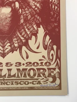 Yonder Mountain String Band - 2010 Michael Everett 1st Poster San Francisco, CA