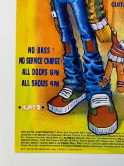 Sold Out Posters Gig Posters MHP 32 Maritime Hall - 1997 Poster July String Cheese Incident San Fran 1st