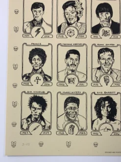 Dead Rock Stars - Fugscreens Studios Poster Art Print