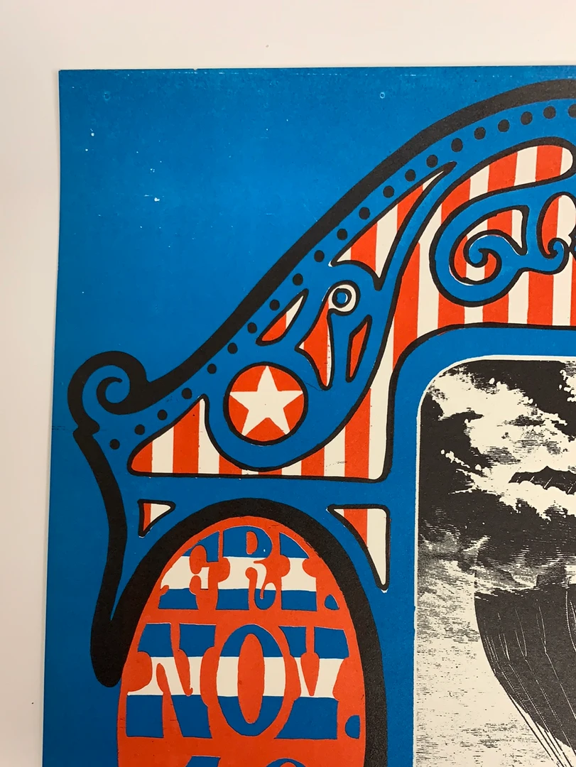 Daily Flash - 1966 Stanley Mouse Poster 1st San Francisco Avalon