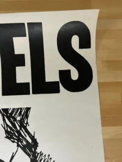 Sold Out Posters Gig Posters Bob Dylan - 1983 Promo Poster Original Vintage Infidels