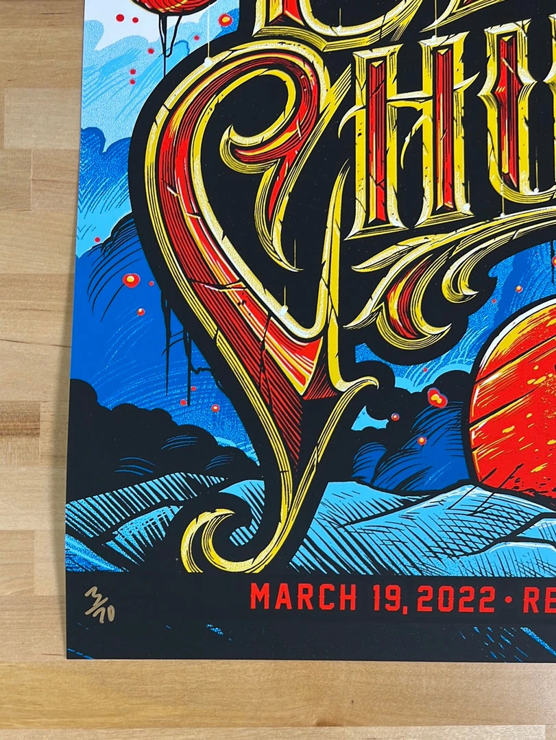 Eric Church - 2022 Maxx242 Poster Green Bay, WI 3/19 Gig Posters