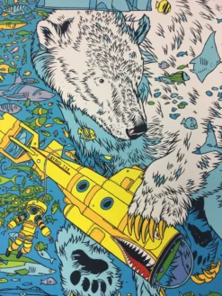 Kukuweaq 3 - 2014 Tyler Stout Poster Art Print