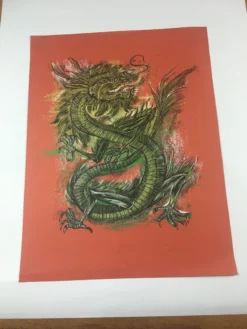 Year Of The Dragon - 2008 Dan Grzeca Poster Art Print Art Prints